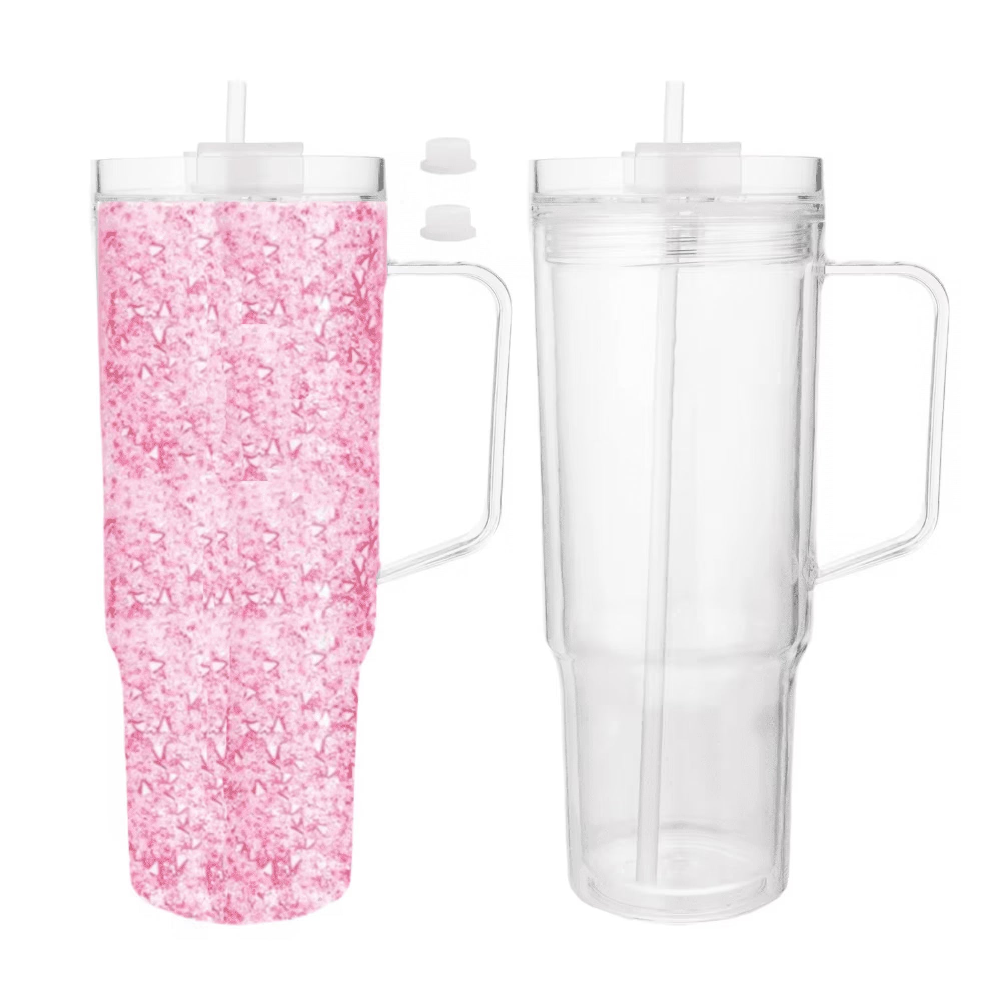 Handmade 40oz Snow Globe Tumblers